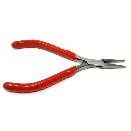 A2Z SCILAB Jewelry Making Pliers Slim Flat Nose Professional Repair Stainless Steel Tool with Cushion Grip A2Z-ZR940